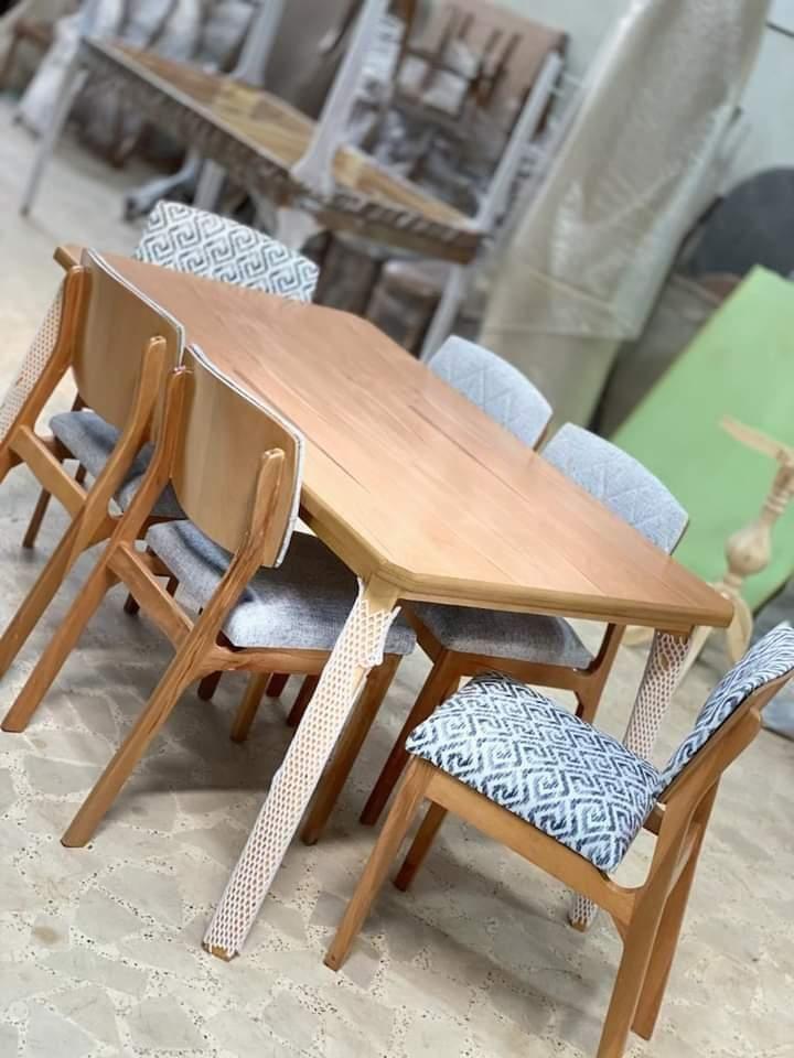  میز نهارخوری شش نفره ارزان دیوار