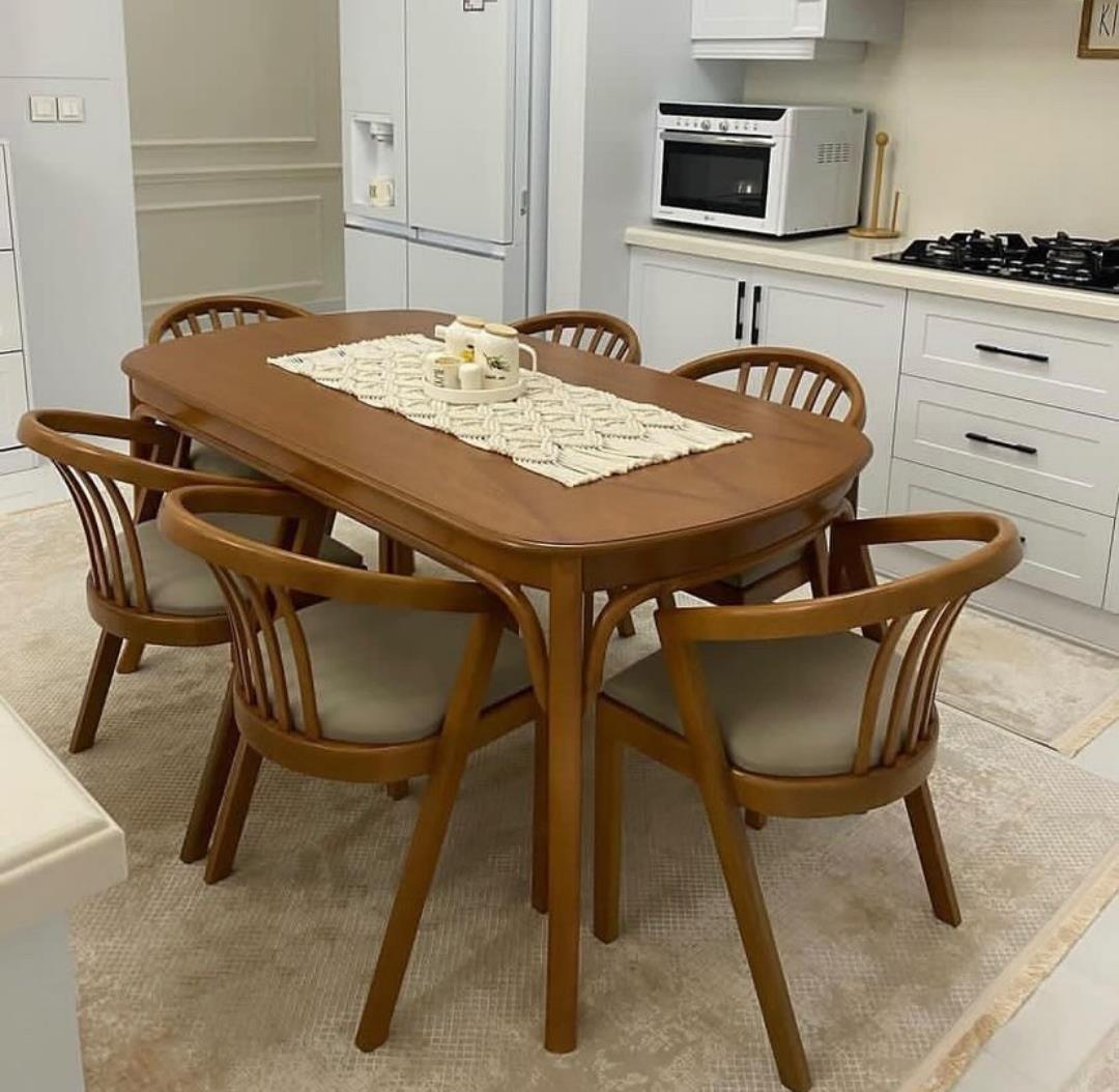  میز نهارخوری شش نفره ارزان دیوار